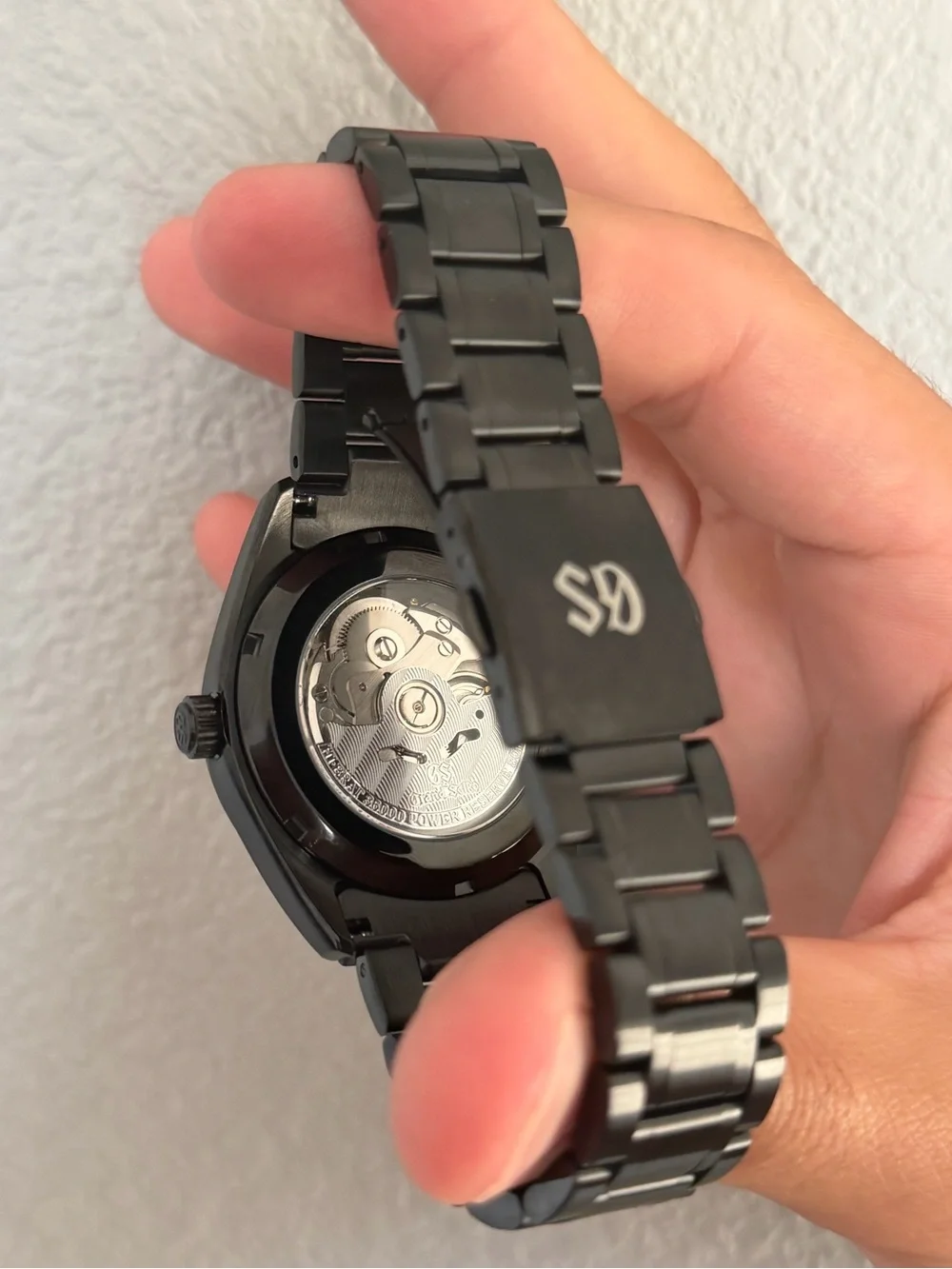 Seiko Mod: Blacked Out Grand Seiko